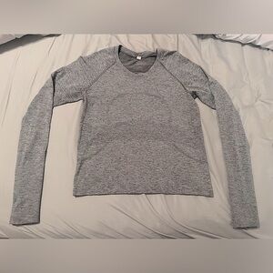 Lululemon Swiftly Tech Long-Sleeve Shirt - Waist Length/Race Length - Size 8